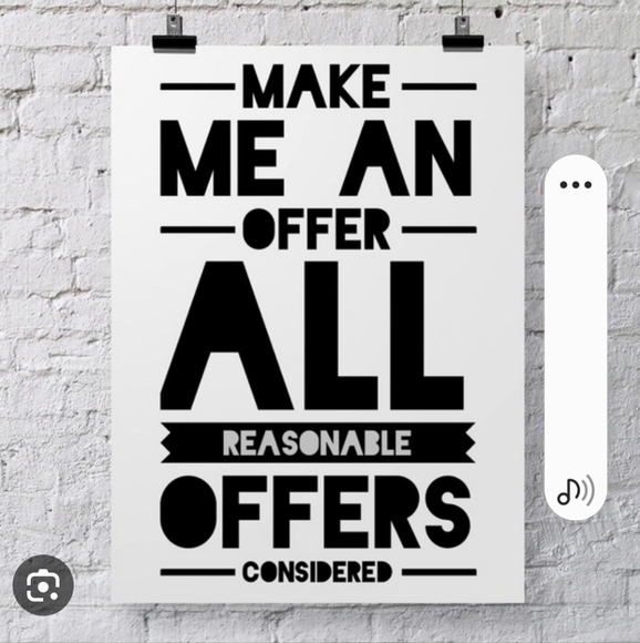 OFFER CHART - Picture 1 of 1